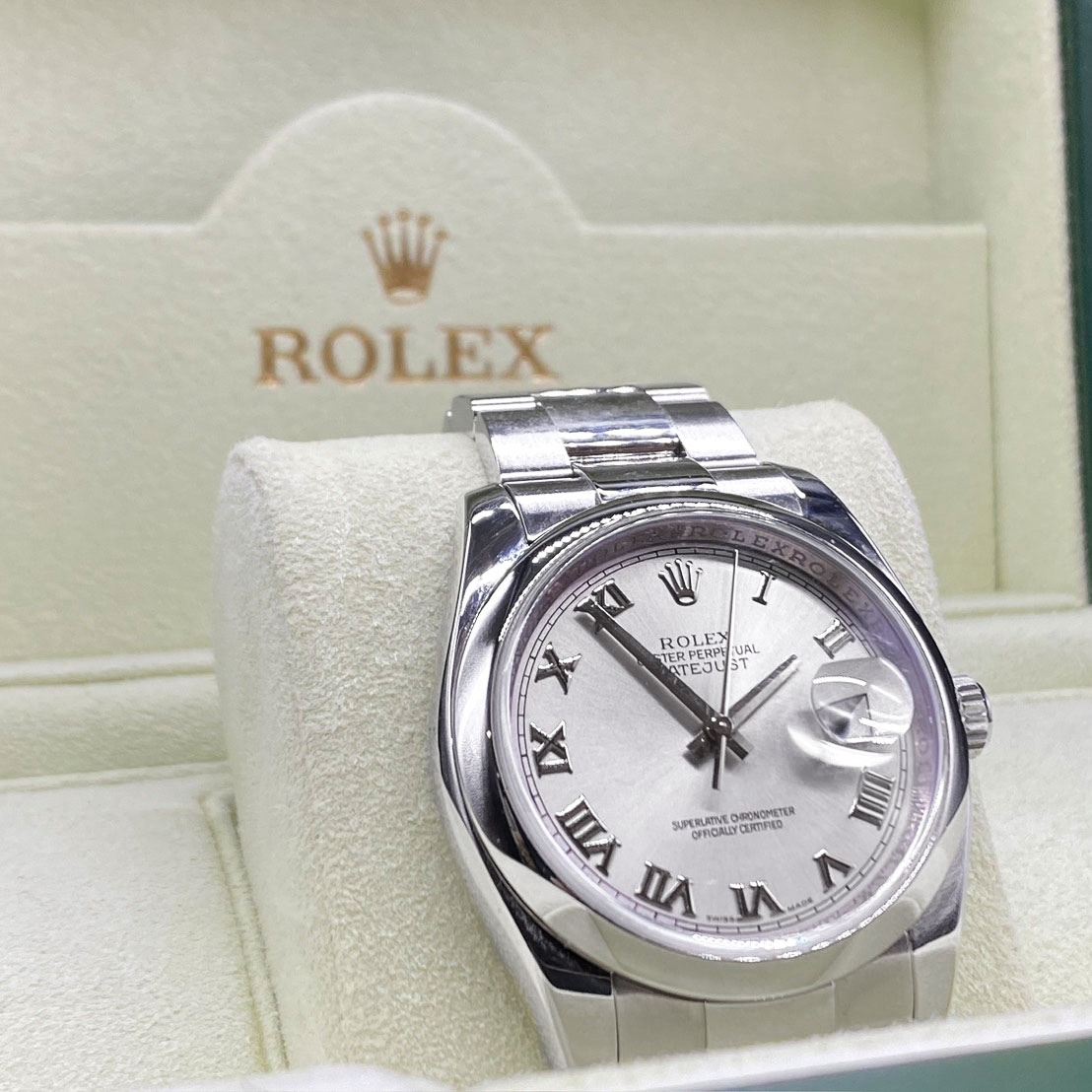 ROLEX(ロレックス) デイトジャスト 箱付き ギャランティ無 稼働 美品 
