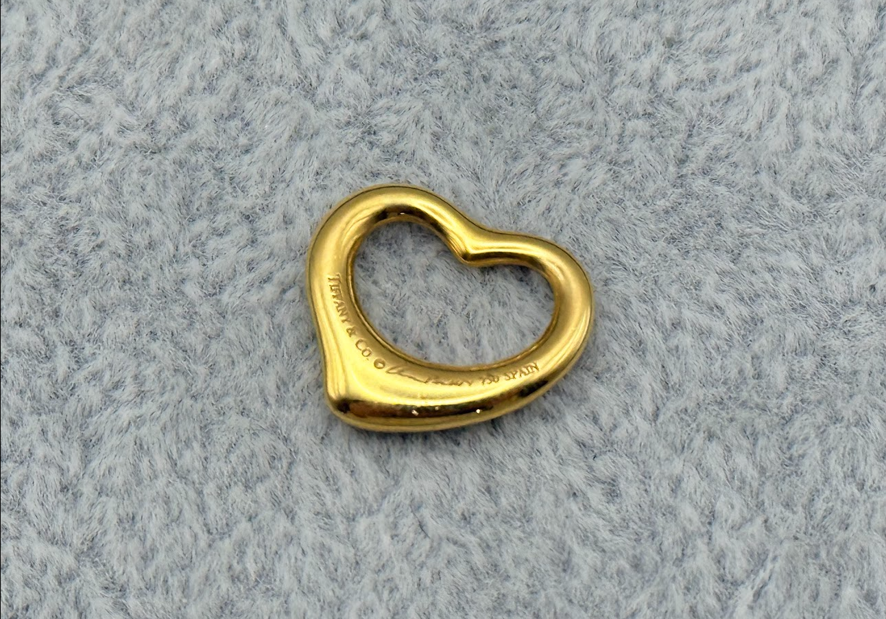 ティファニー（Tiffany & Co.）K18ペンダントトップを買取しました！