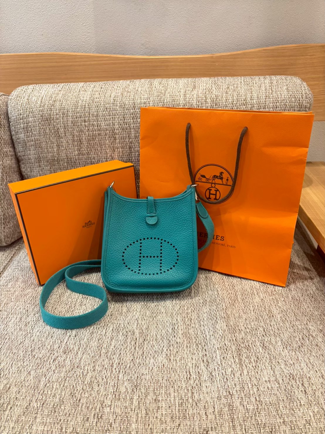神戸元町　エルメス　エブリン　バック買取