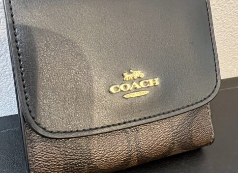 荻窪　COACH　買取　三つ折り　コンパクトウォレット