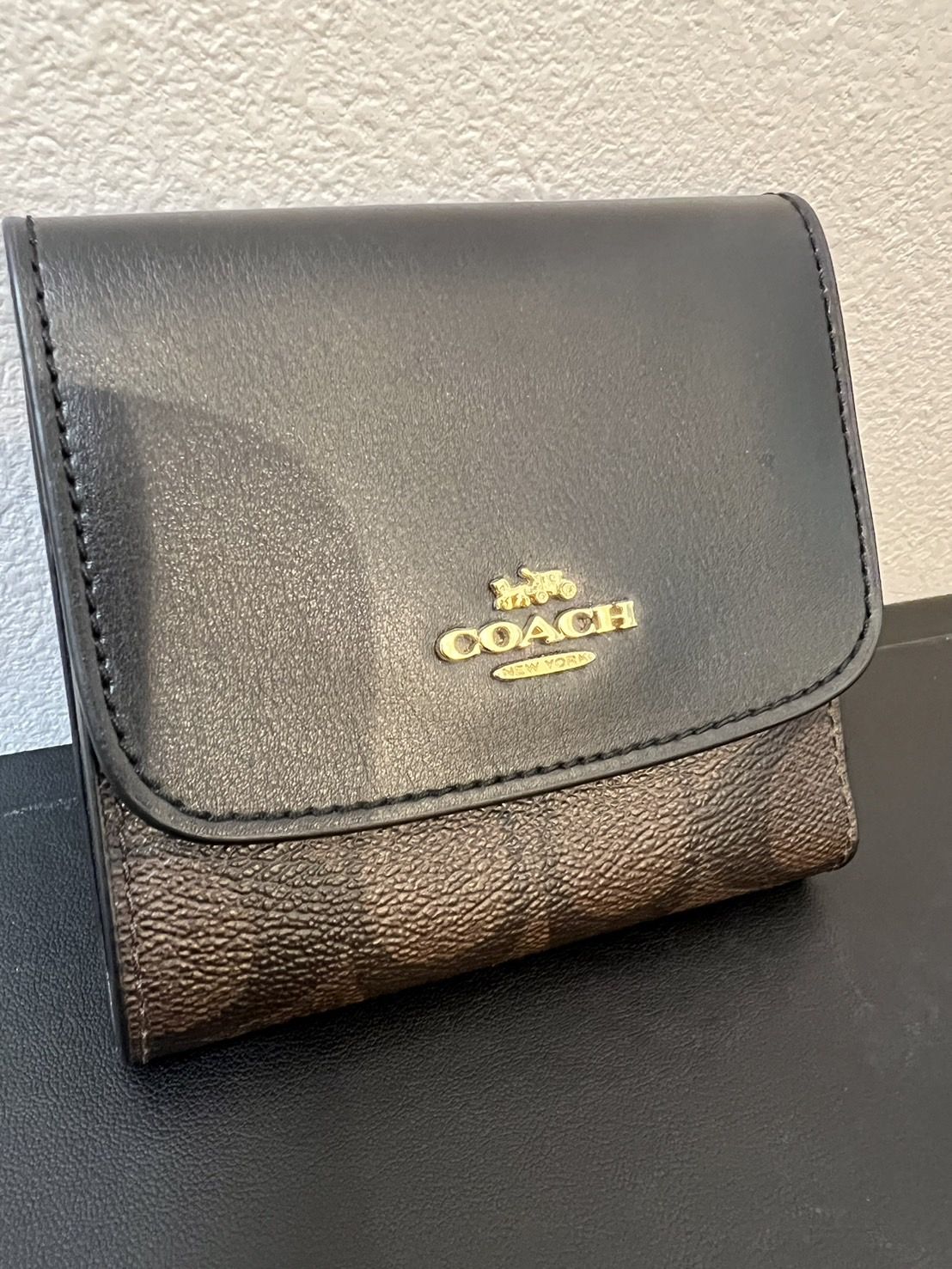 荻窪　COACH　買取　三つ折り　コンパクトウォレット