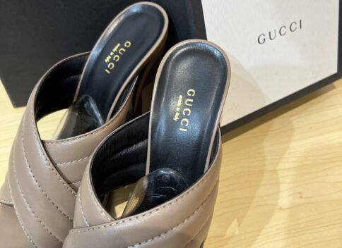 荻窪　Gucci　買取　サンダルミュール