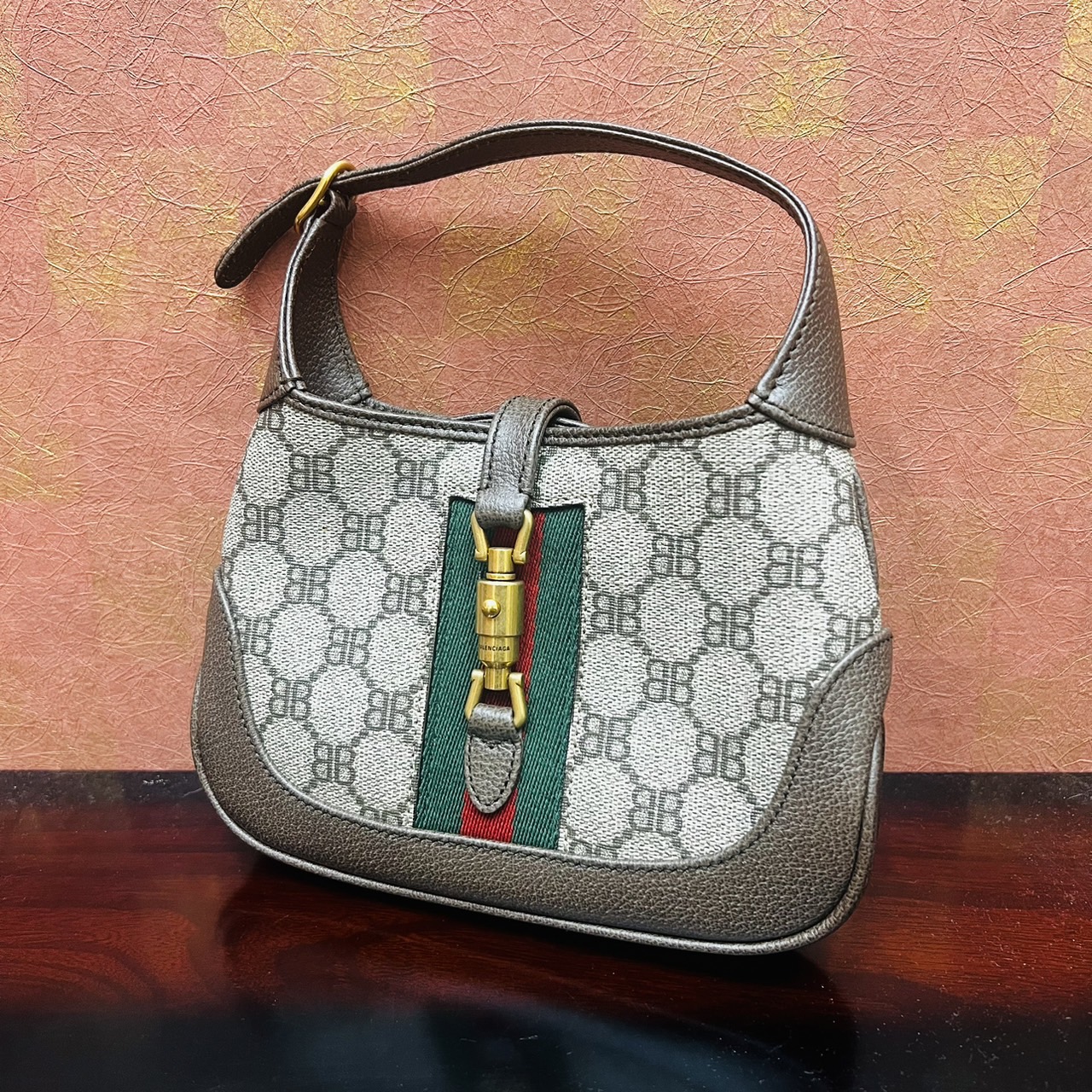 買取実績】GUCCI（グッチ） バレンシアガコラボ ジャッキーショルダー 