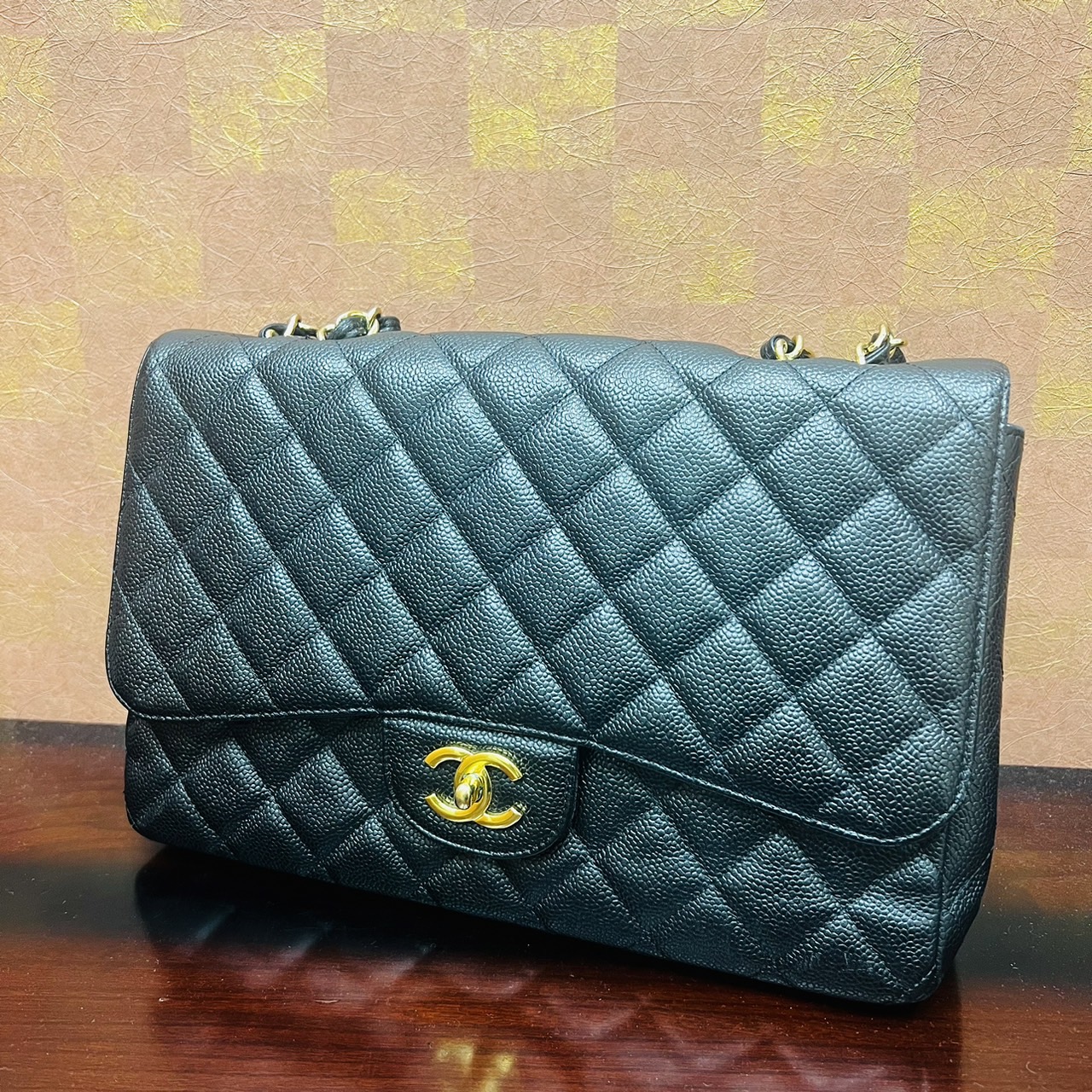買取実績】CHANEL（シャネル）デカマトラッセ チェーンショルダー 