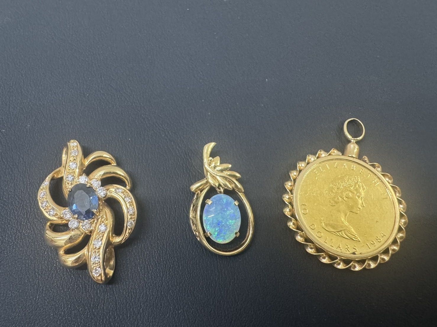 K18 K24 金 ゴールド ペンダントトップ ネックレス