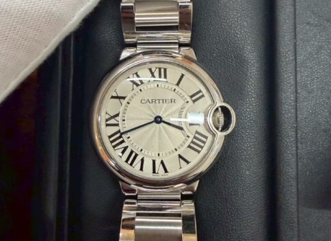 天六 カルティエ バロンブルードゥ 腕時計買取
