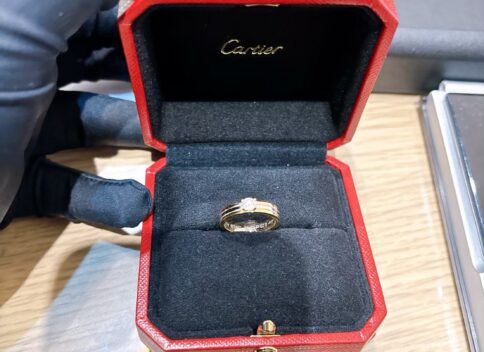 大塚　カルティエ　リング　買取