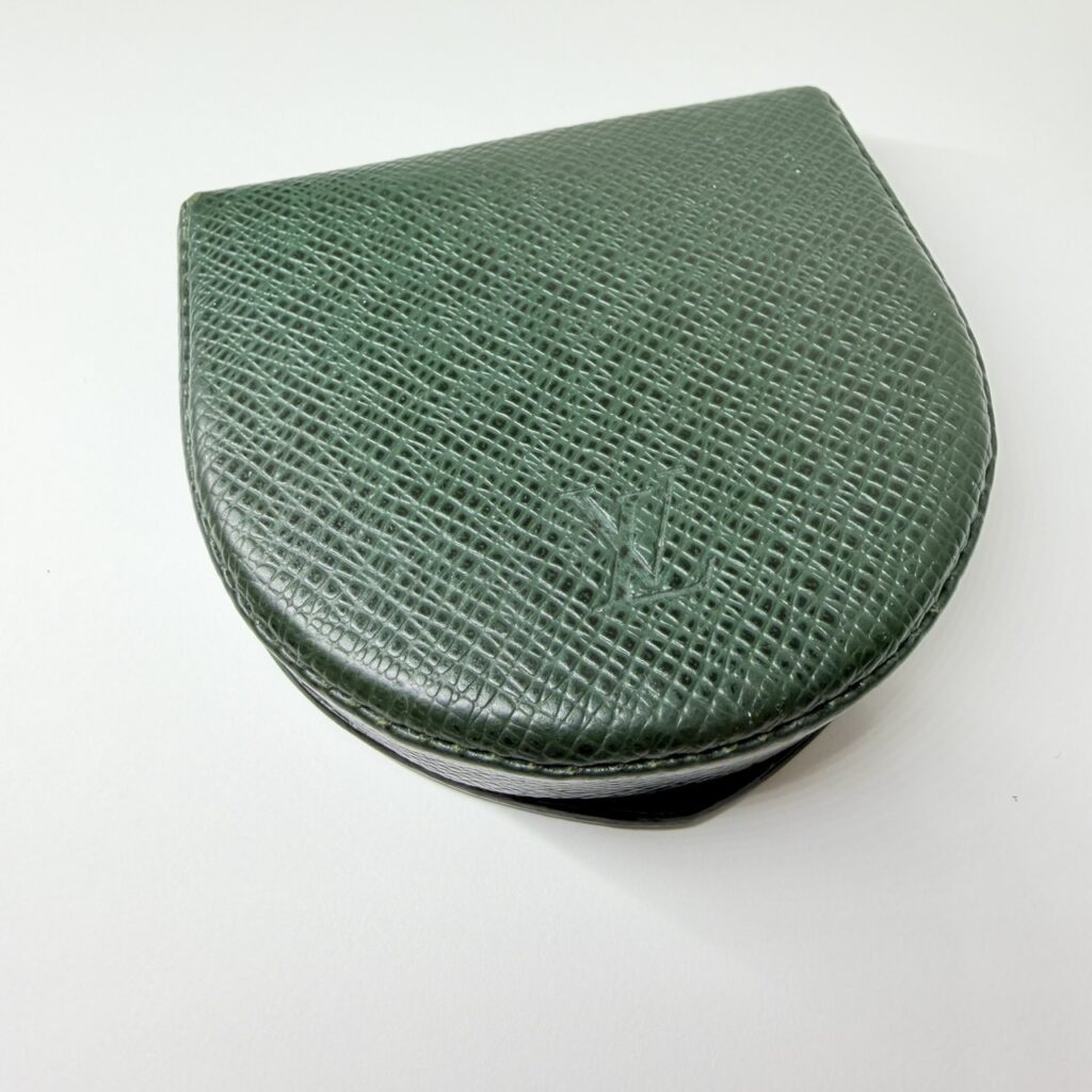 ルイヴィトン タイガ キュベット グリーン ケース LOUIS VUITTON ルイ・ヴィトン】タイガ キュベット コインケース