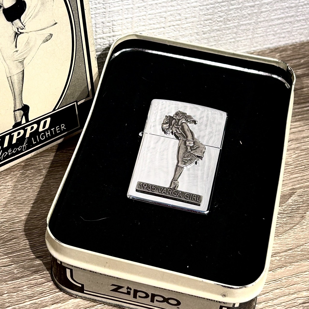 化物語　オイルライター　お値下げしました！ ZIPPO 90年代 オイルライター ヴァージニアガール
